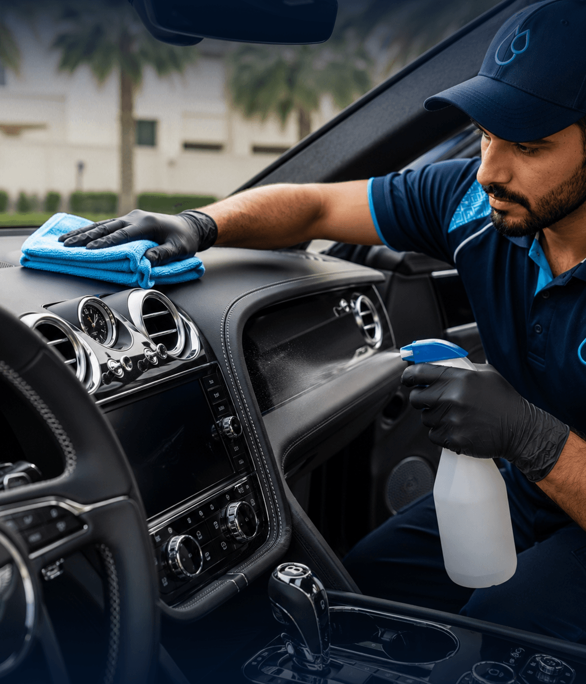 تنظيف داخلي VIP للسيارات | تعقيم وعناية فاخرة – iWash